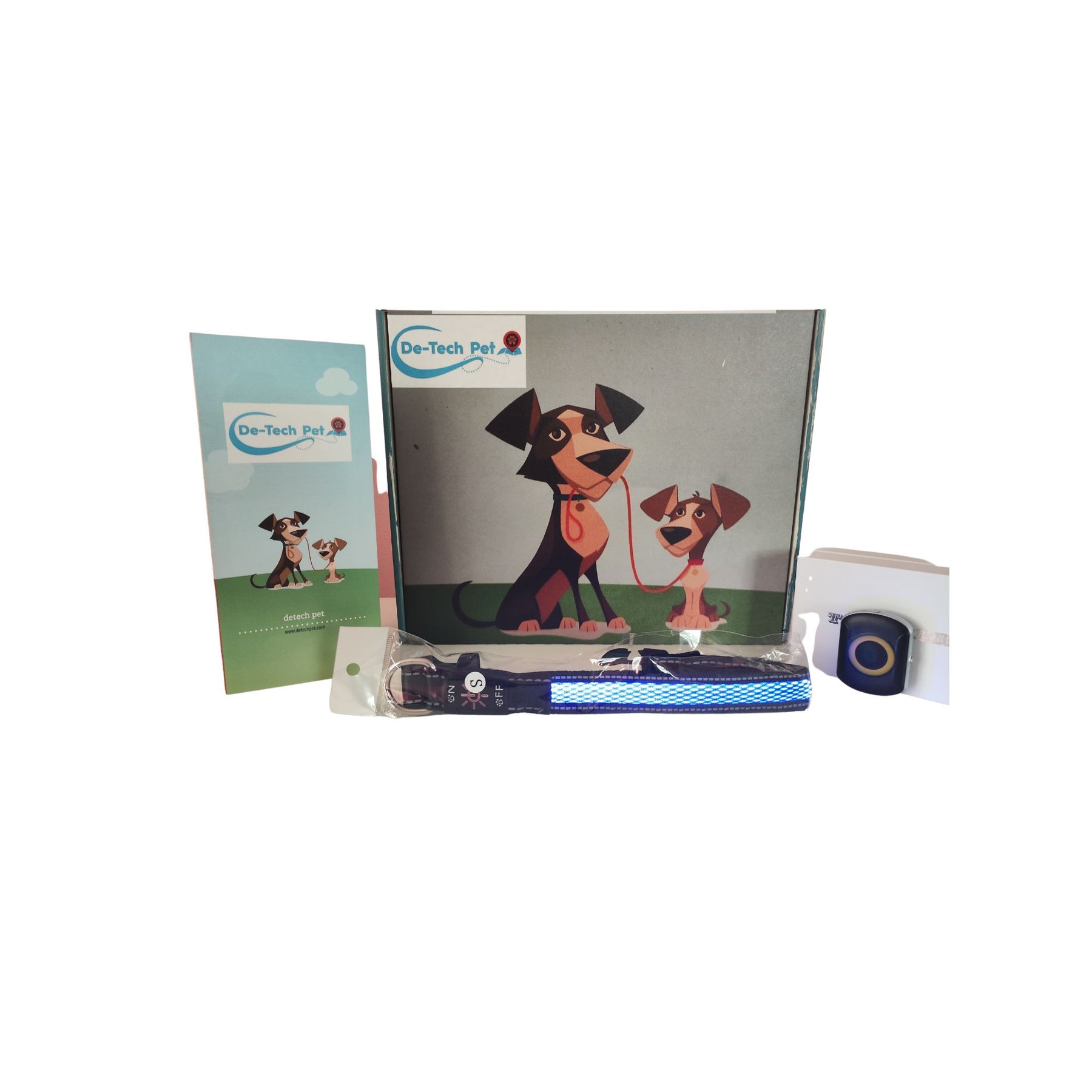 DE-TECH PET FA29 BUNDLE PACK WITH LED COLLAR & 1 FREE MONTH TRIAL